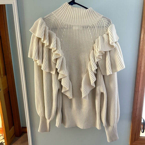 Lovely Ruffle Sweater - Picture 2 of 4